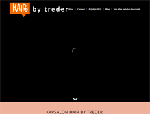 Tablet Screenshot of hairbytreder.com